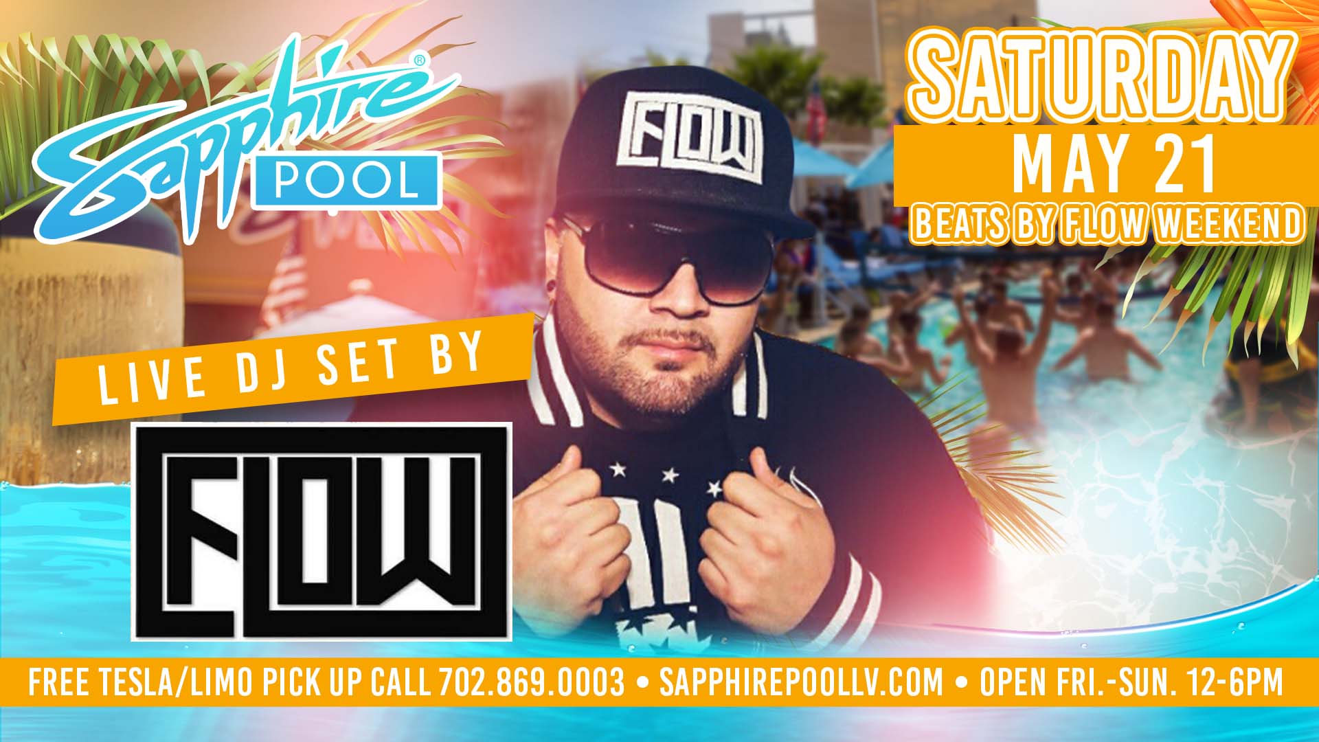 DJ Flow Performs Live For Social Saturdays – May 21st
