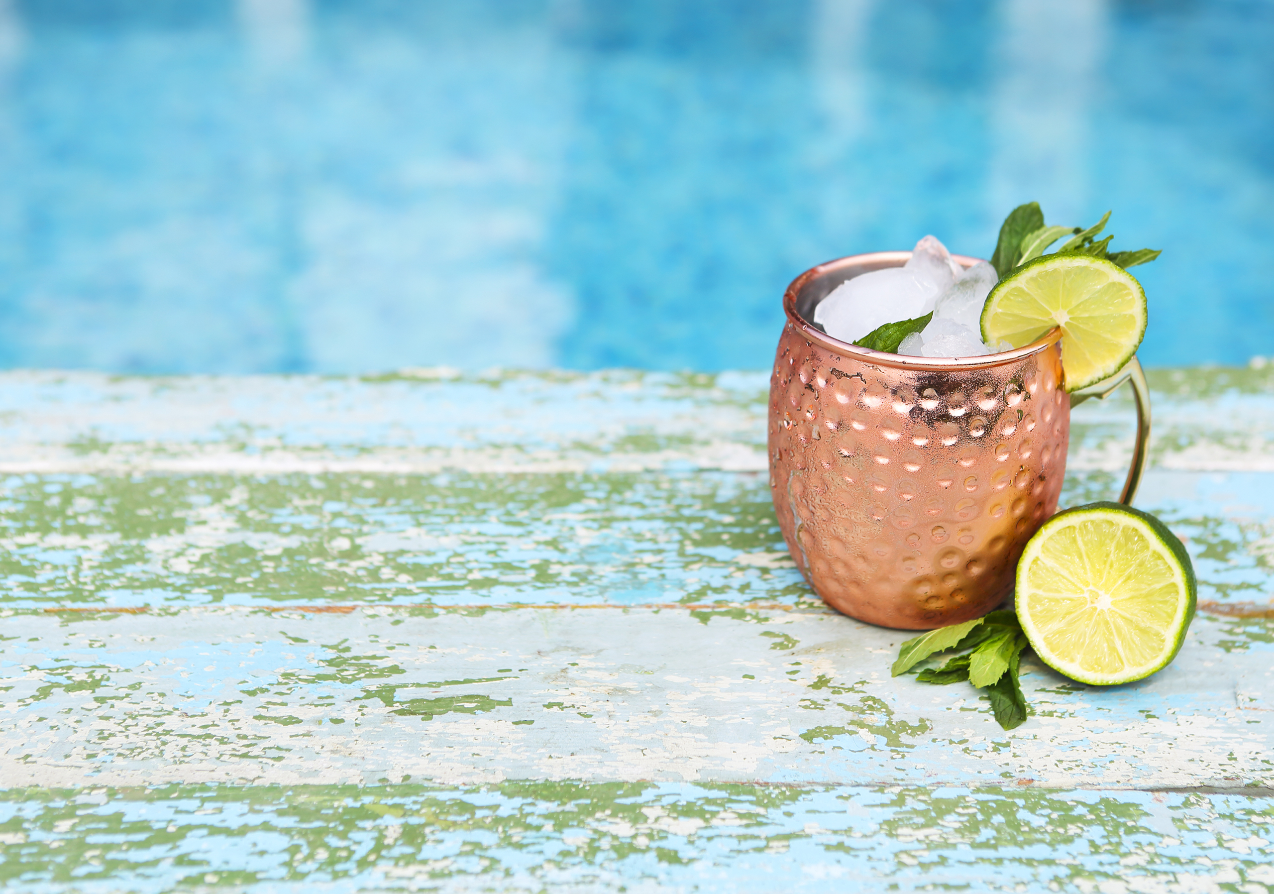 Moscow mule summer cocktails